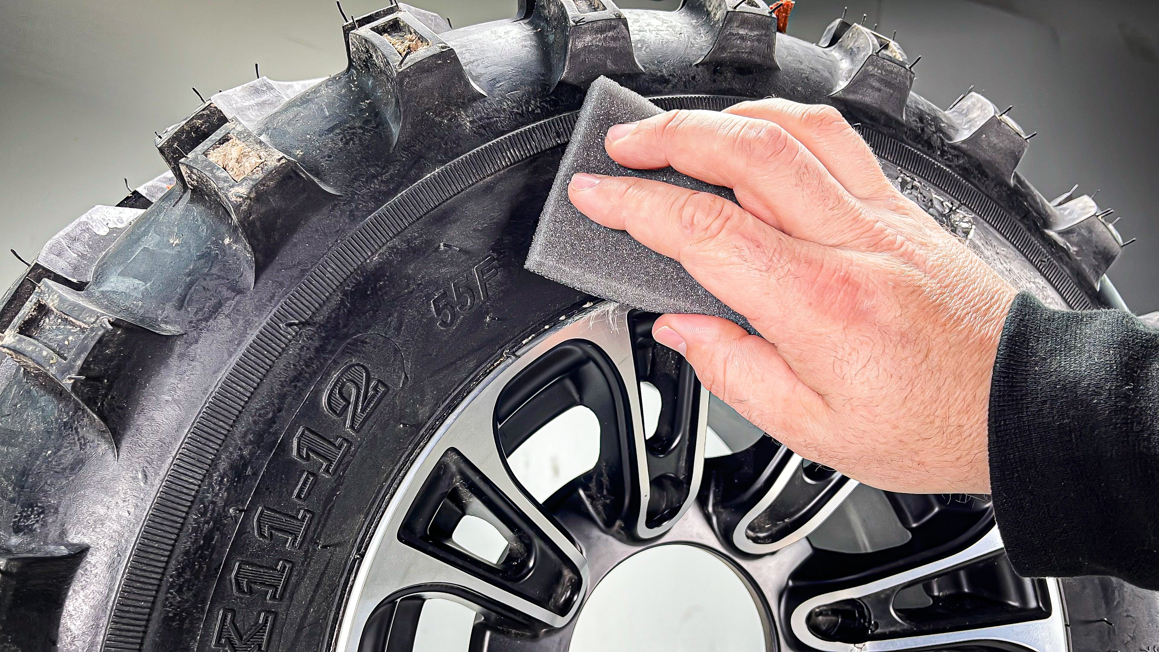 Stop & Go SW1000 14 Piece Emergency External Sidewall Tubeless Tire Repair Kit for Punctures on ATV, UTV, Trailer, Lawnmower, RZRs, Side by Side, & Golf Cart (7 Patches)