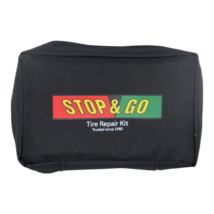 Stop & Go 1020 25 Piece Tubeless T-Handle Rope Plug Tire Repair Kit for Punctures or Flats on Car, Motorcycle, ATV, Jeep, Truck, & Tractor (20 Plugs)