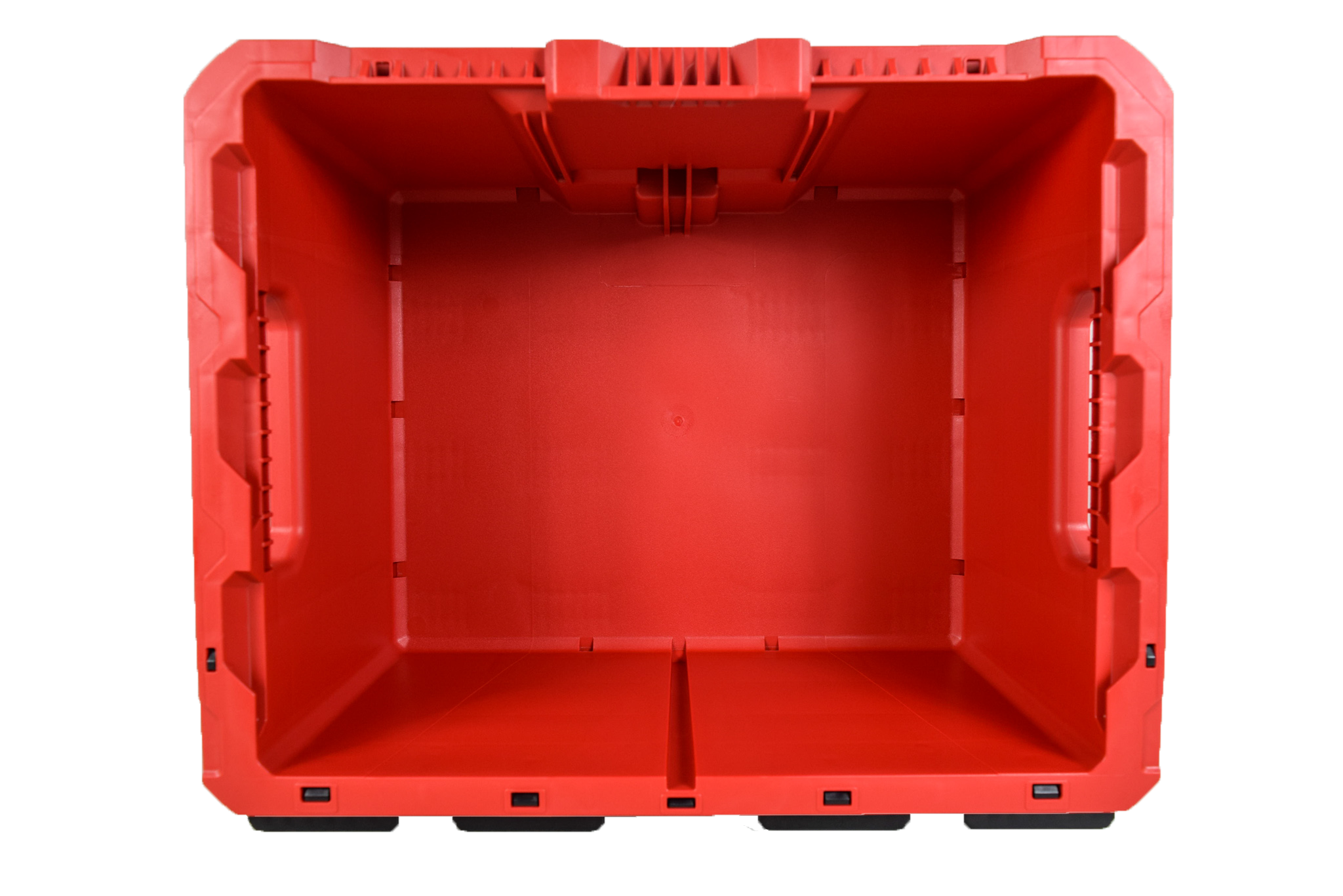 Milwaukee PACKOUT 18.6-in Heavy-Duty Tool Storage Crate – Impact-Resistant Polymer, 50 lb Capacity, Stackable or Hangable Modular PACKOUT Bin