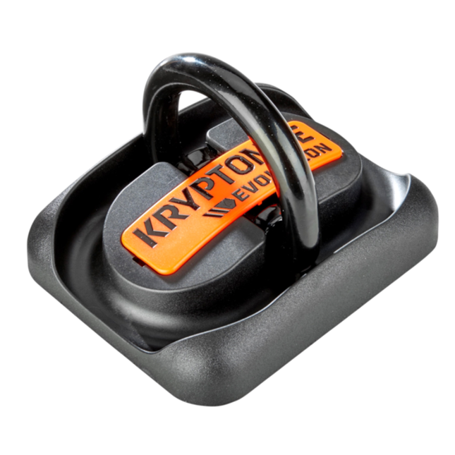 Kryptonite Evolution Ground Anchor 2.09 lbs. - Permanent Locking Point for Use Indoors or Outdoors to Keep Bicycles; E-Bikes; Scooters Safe (004738)