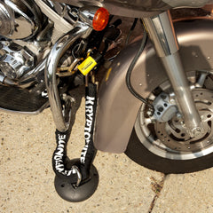 Kryptonite 330202 Above Ground Stronghold Anchor Black 16mm