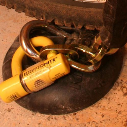 Kryptonite Stronghold Anchor 6.10 lbs. - Permanent Locking Point for Use Indoors or Outdoors to Keep Bicycles; E-Bikes; Scooters Safe (330202)