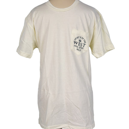 Sendero Provisions Co. Spirit Of the West "Whitecap Gray" T-Shirt (S)