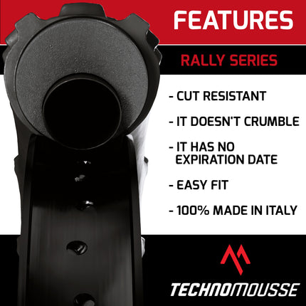 Technomousse 90/90/21 Dirt Bike Front Tire Mousse Insert Rally Series M007 Standard Compound - Enduro Motocross Foam Tire Tube - Puncture and Cut Resistant