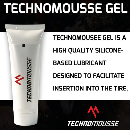 Technomousse 120/90/18 Soft Dirt Bike Rear Tire Mousse Insert Red Series MS03 Standard Compound - Enduro Motocross Foam Tire Tube - Puncture and Cut Resistant