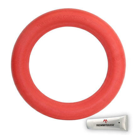 Technomousse 110/90/19 Soft Dirt Bike Rear Tire Mousse Insert Red Series MS06 Standard Compound - Enduro Motocross Foam Tire Tube - Puncture and Cut Resistant