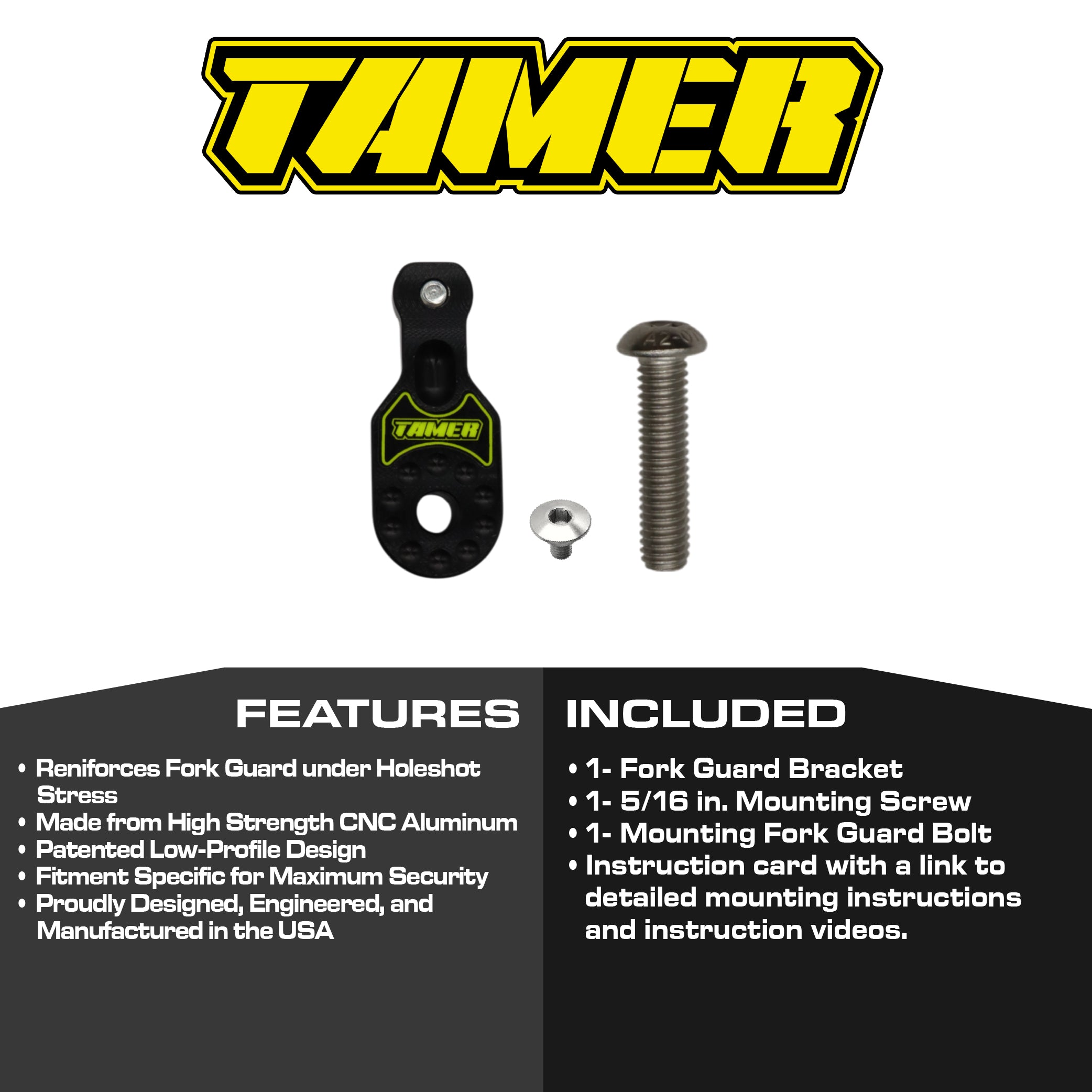 Tamer Fork Guard Bracket - 403