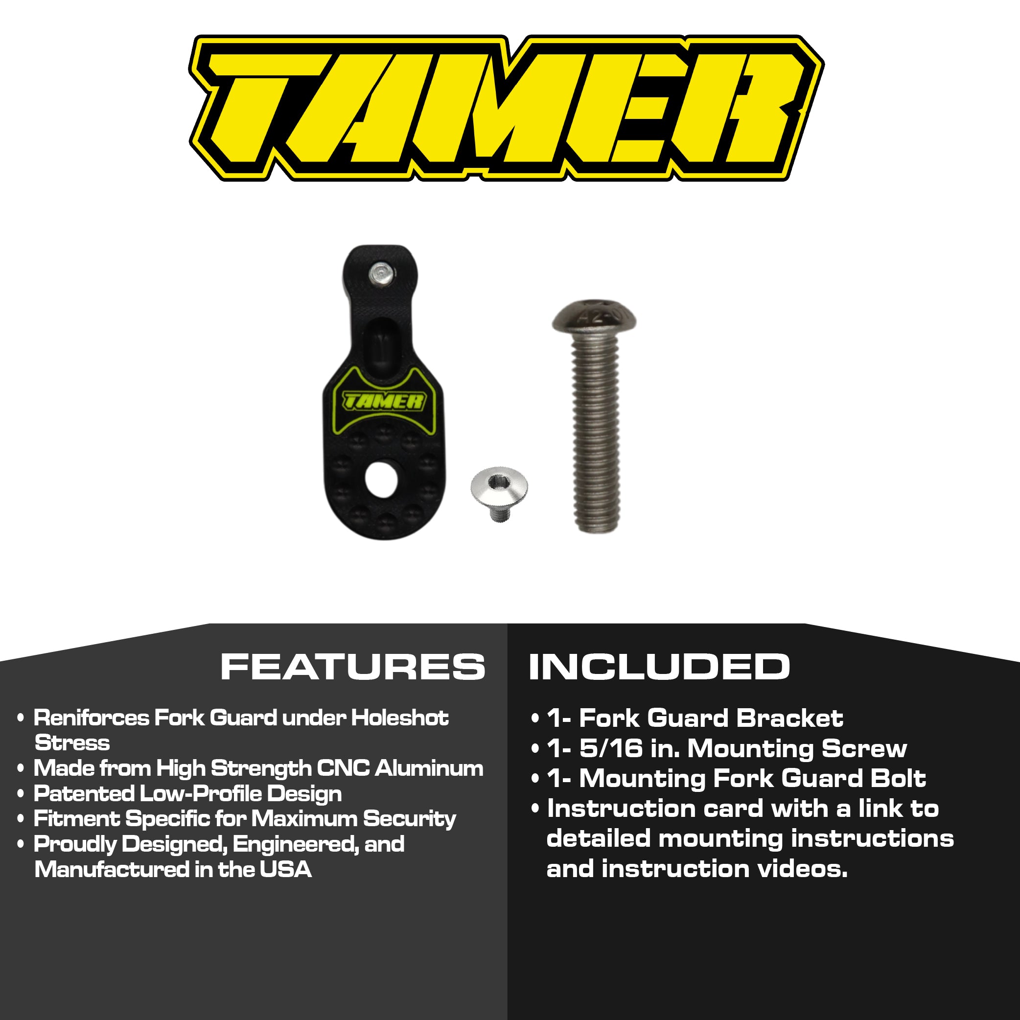 Tamer Fork Guard Bracket - 407