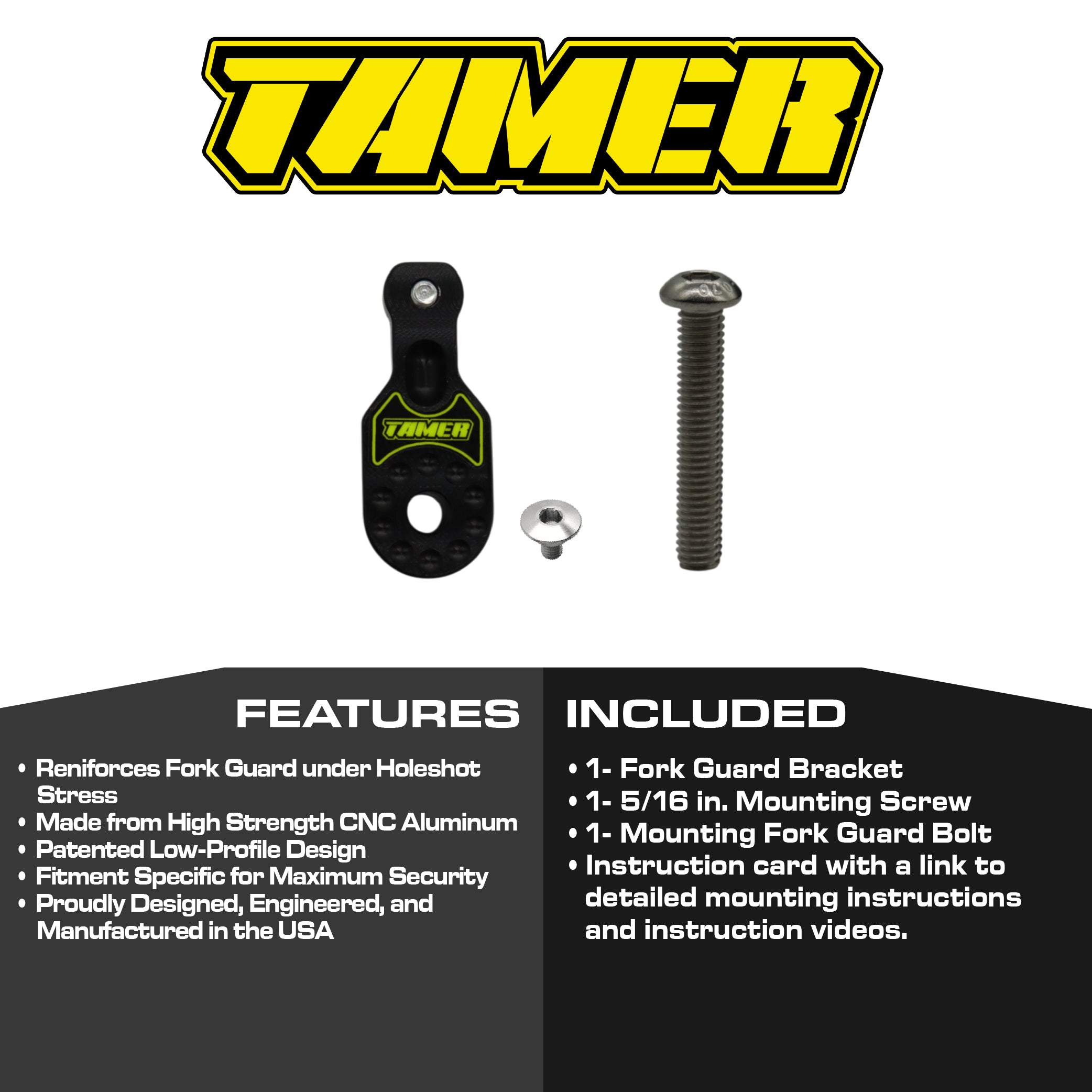 Tamer Fork Guard Bracket - 408