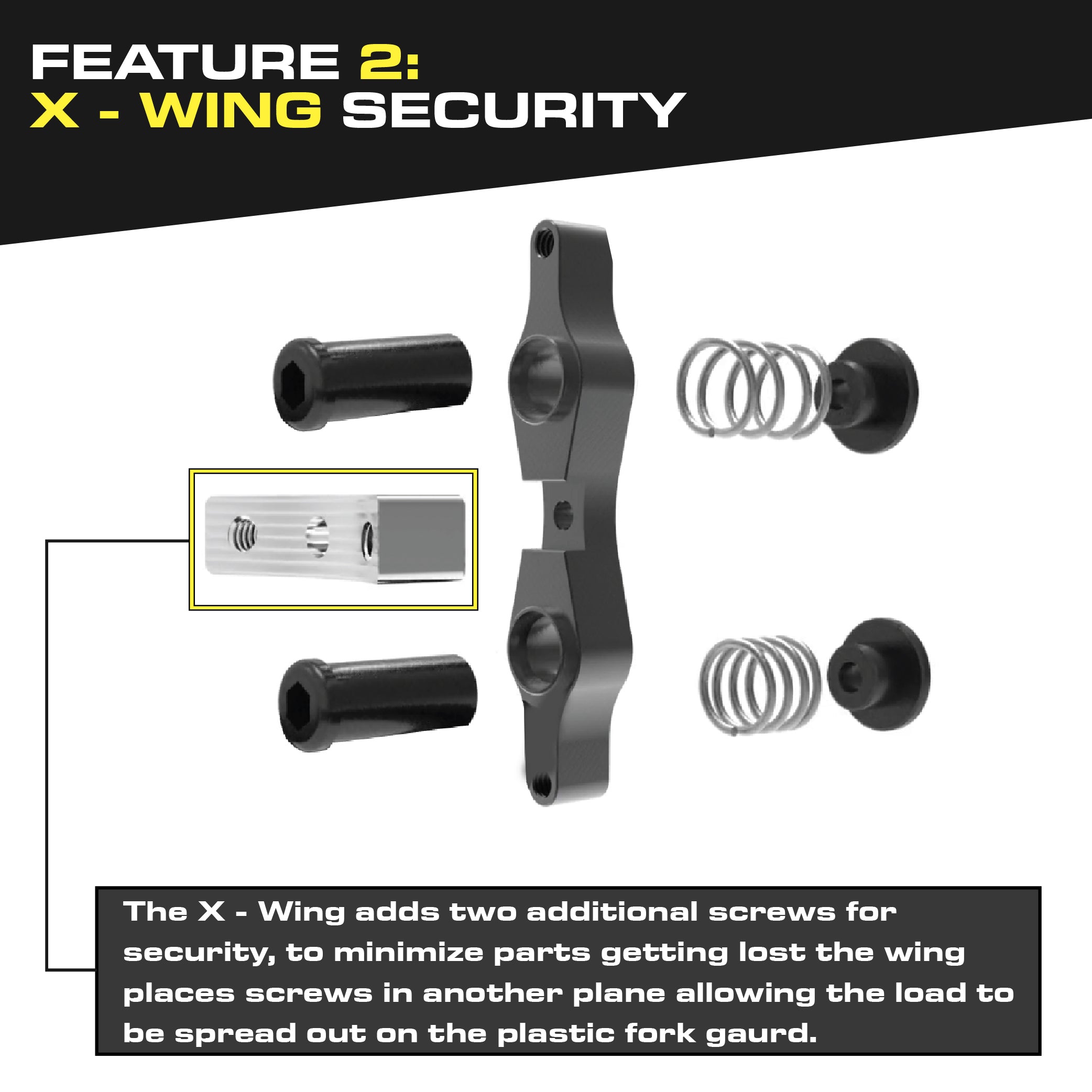 Tamer WDS 2.0 HH-07 Ring & Black Double Button X-wing Holeshot Device