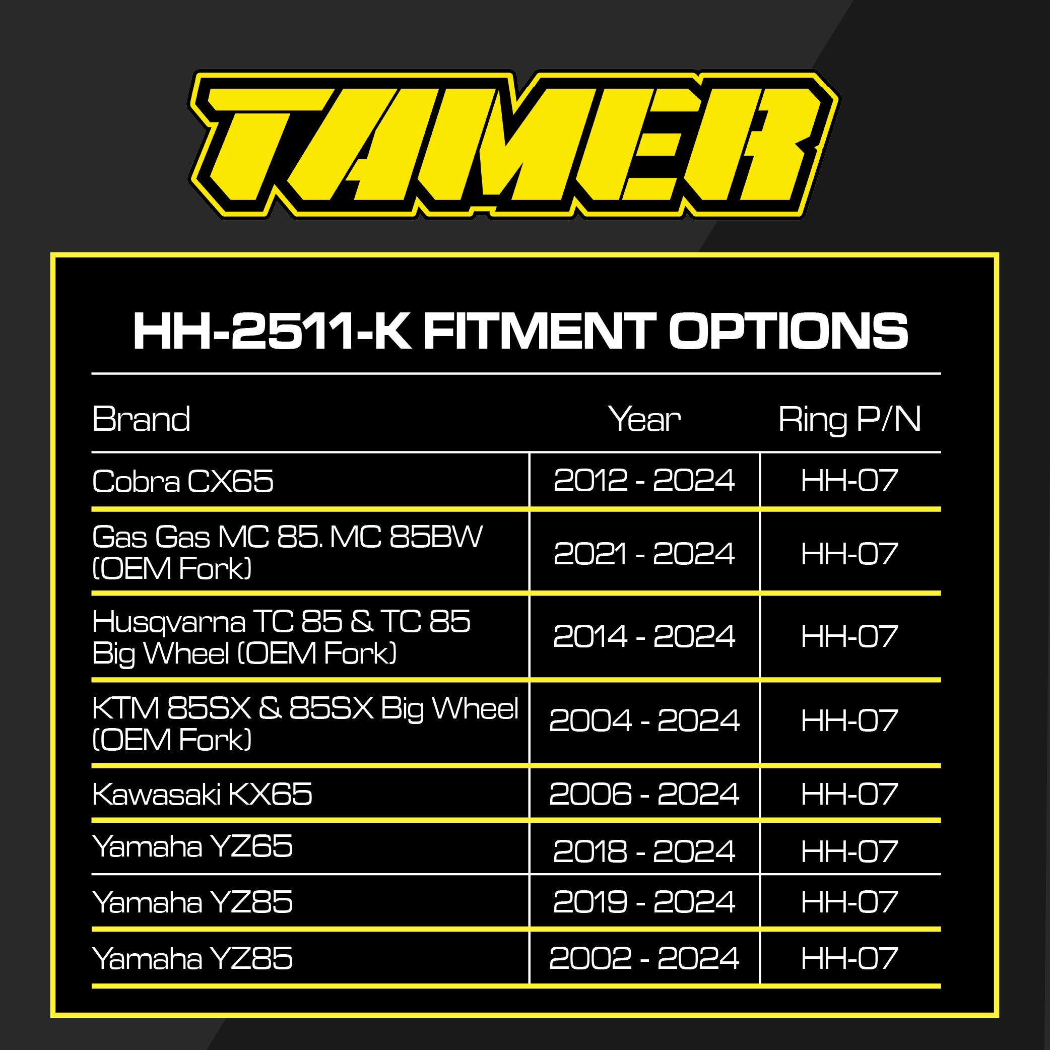 Tamer WDS 2.0 HH-07 Ring & Black Double Button X-wing Holeshot Device
