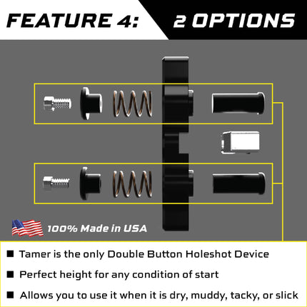 Tamer WDS 2.0 HH-08 Ring & Black Double Button X-wing Holeshot Device
