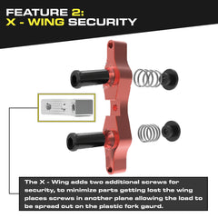 Tamer WDS 2.0 HH-08 Ring & Red Double Button X-wing Holeshot Device