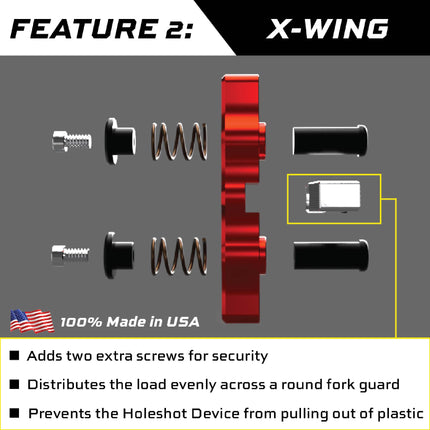 Tamer WDS 2.0 HH-08 Ring & Red Double Button X-wing Holeshot Device