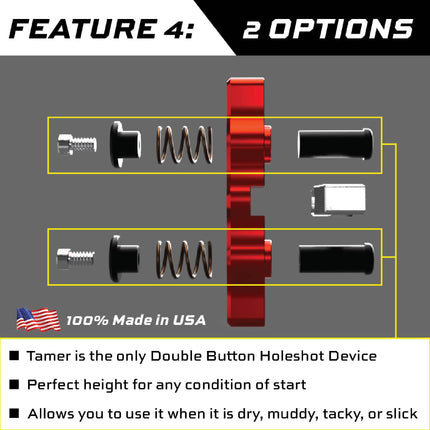 Tamer WDS 2.0 HH-08 Ring & Red Double Button X-wing Holeshot Device