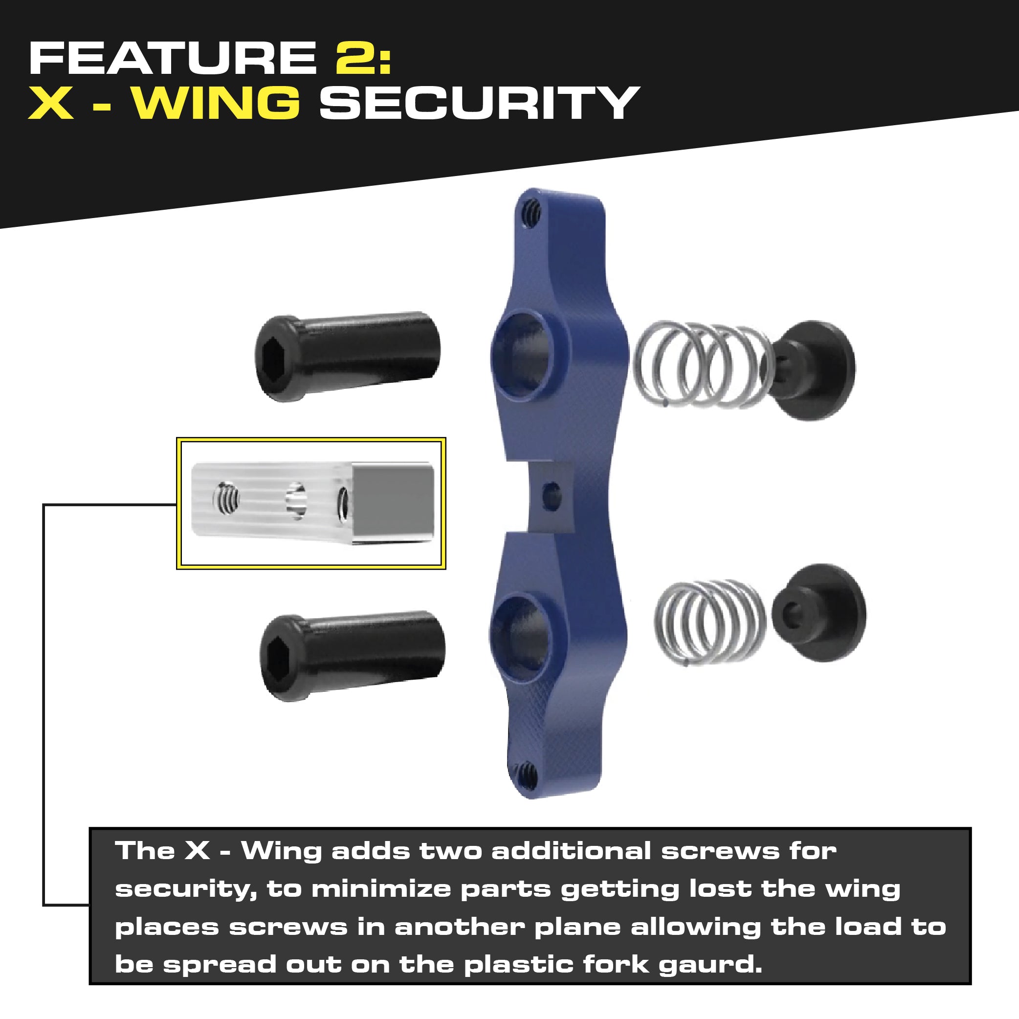 Tamer WDS 2.0 HH-06 Ring & Blue Double Button X-wing Holeshot Device