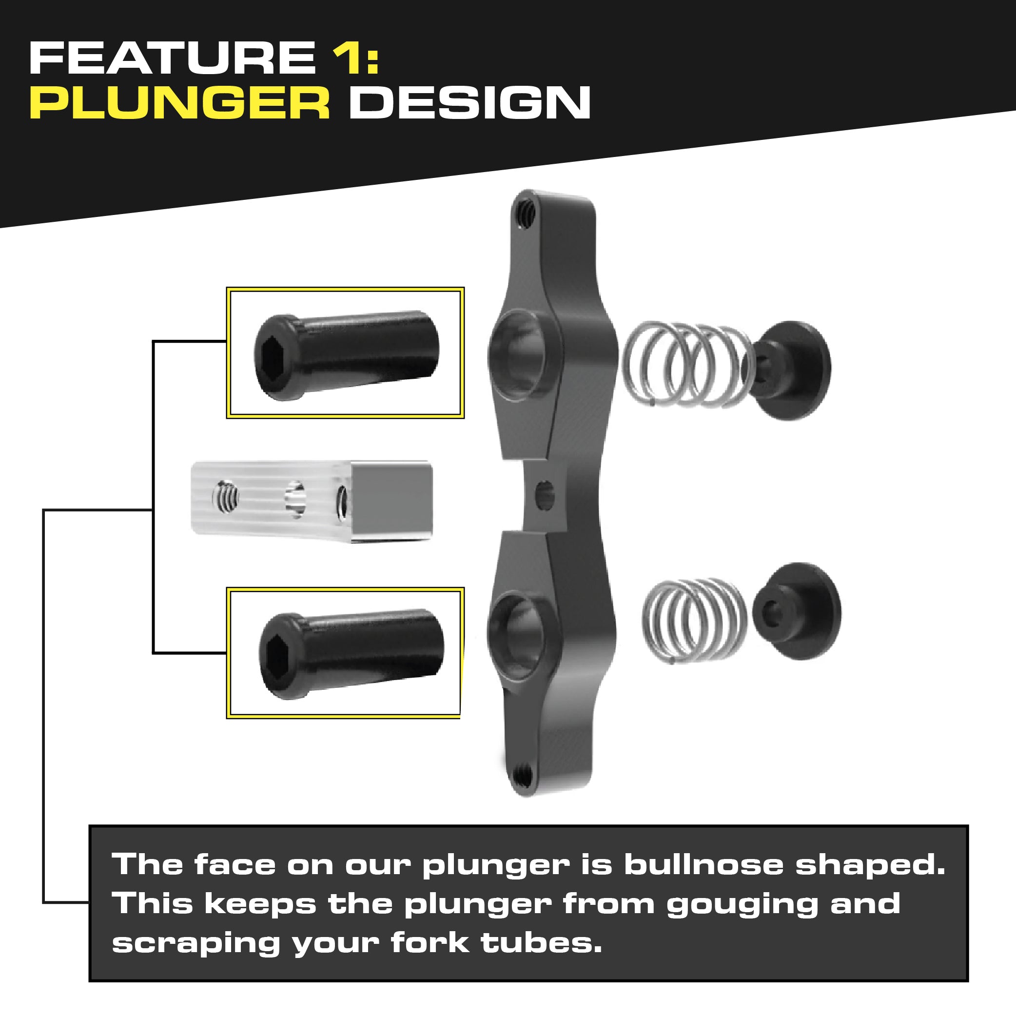 Tamer WDS 2.0 HH-18 Ring & Black Double Button X-wing Holeshot Device