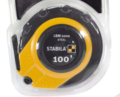 Stabila 30955 LBM 2000 Steel Close Cased Tape 100 feet in USA Imperial Scale