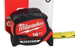 Milwaukee 48-22-0216M 16 ft. x 1.3 in. Wide Blade Magnetic Tape Measure