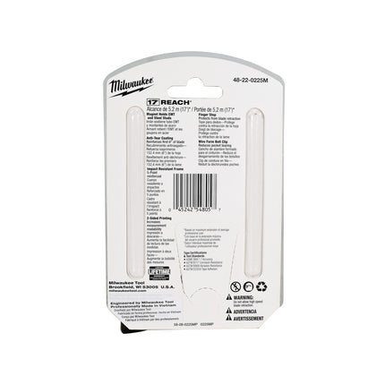 Milwaukee 48-22-0225M 25ft Wide Blade 17 ft. Reach Magnetic Tape Measure