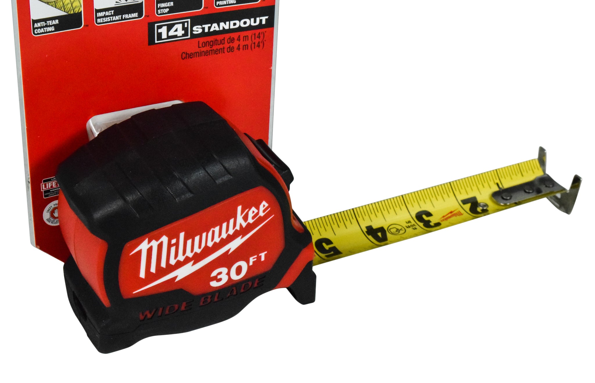 Milwaukee 48-22-0230 30 ft. x 1.3 in. Wide Blade Tape Measure
