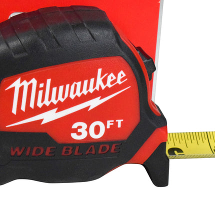 Milwaukee 48-22-0230 30 ft. x 1.3 in. Wide Blade Tape Measure