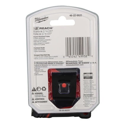 Milwaukee 48-22-6625 25ft Compact Tape Measure