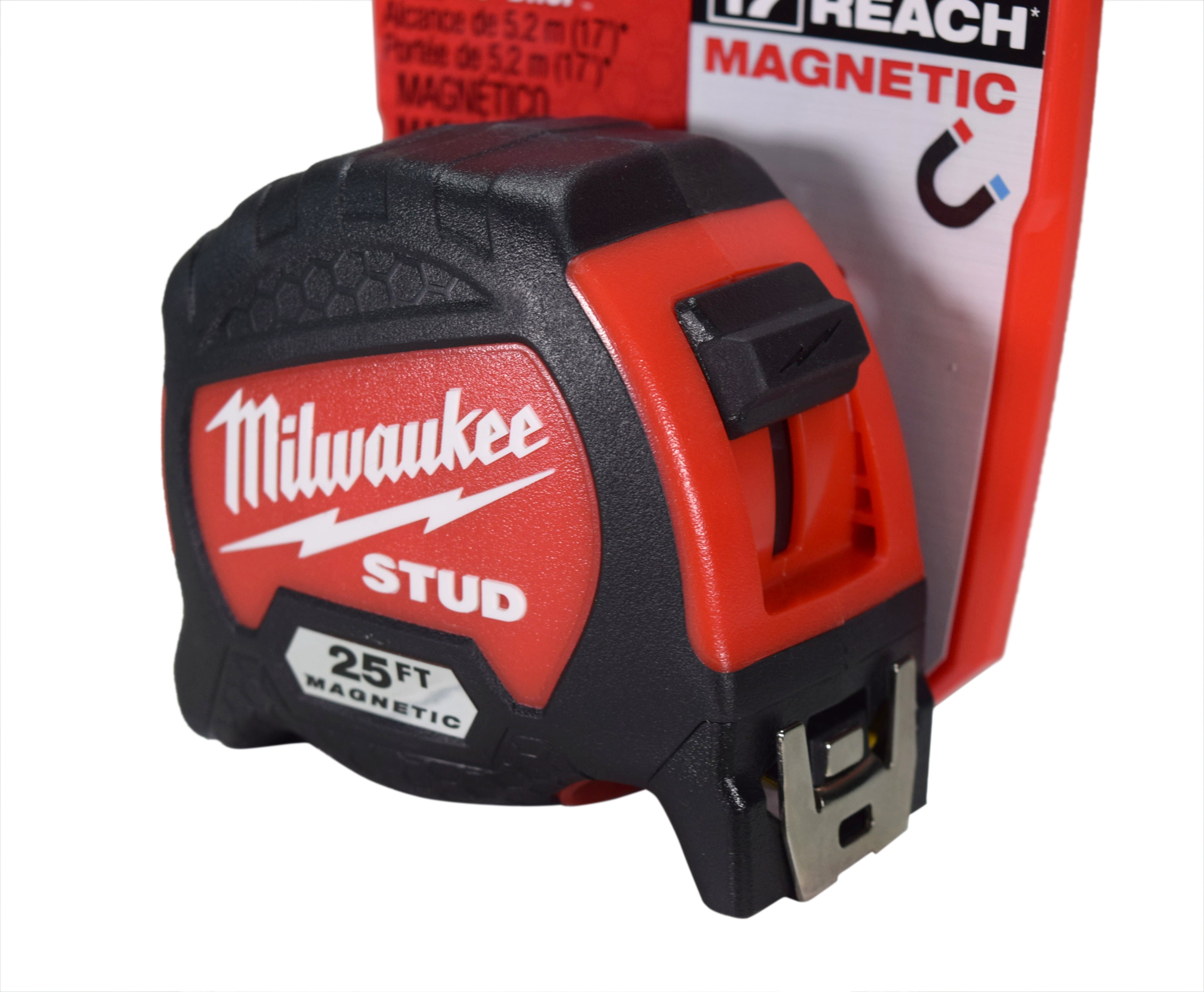 Milwaukee 48-22-9725M 25ft STUD Magnetic Tape Measure