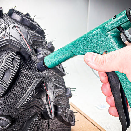 Stop & Go 1085 31 Piece Deluxe Tubeless Tire Plugger Repair Kit Punctures and Flats on Car, Motorcycle, ATV, Jeep, Truck, & Tractor plug (25 Mushroom Plugs)