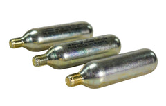 Stop & Go 1091 16 Gram Threaded CO2 Canisters, 3 Pack, for Tire Inflation on Motorcycles, ATVs, Bicycles, and Small Vehicles