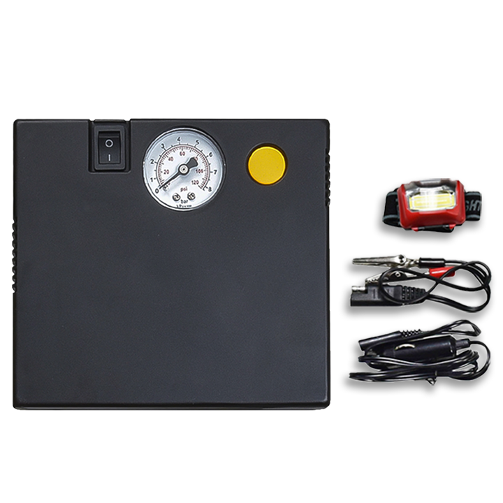 Stop & Go 5001 24 Piece Tubeless Mushroom Plug Tire Mobility Repair Kit & Air Compressor for Punctures & Flats on Car, Trucks, Trailers, & ATV (15 Plugs)