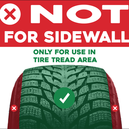Stop & Go 5040 Tubeless Tire Repair Rope Plugs for Punctures and Flats on Car, Motorcycle, ATV, Jeep, Truck, & Tractor - 25 Pack (Plugs Only)