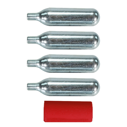 Stop & Go 1001 28 Piece Tubeless Tire Pocket Plugger Repair Kit & CO2 for Punctures and Flats on Motorcycle, ATV, & Utility Vehicle (15 Mushroom Plugs)