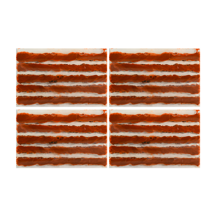 Stop & Go 1020 25 Piece Tubeless T-Handle Rope Plug Tire Repair Kit for Punctures or Flats on Car, Motorcycle, ATV, Jeep, Truck, & Tractor (20 Plugs)