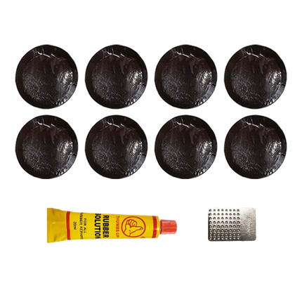 Stop & Go TTRK1 20 Piece Tube Type Tire Repair and Inflation Kit for Punctures & Flats on Scooters & Mopeds (8 Patches & 2 CO2 Canisters)