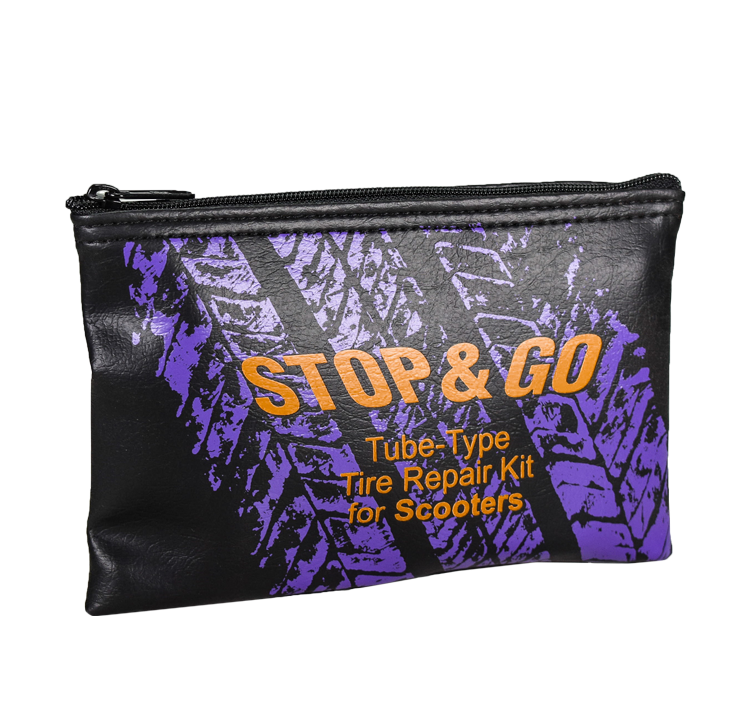 Stop & Go TTRK Tube Type Tire Repair and Inflation Kit for Flats on Scooters