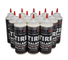 MASSFX Premium Flat Tire Sealant 32 oz - Prevents & Seals - Made in USA (12 pk)