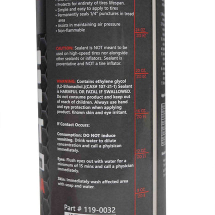MASSFX Premium Flat Preventative Tire Sealant - Made in USA - (32 oz) - Extends Tire Life and Seals Punctures (3 pk)