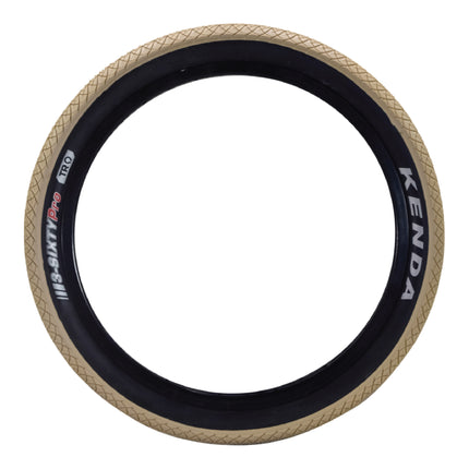 Kenda 3-Sixty Pro TR 120tpi Fold Tan 20x2.25 Bicycle Tire & Keychain (Two Pack)