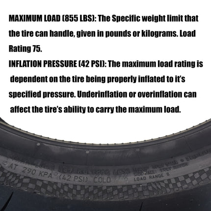 Continental Sport Attack 2 190/55ZR17 Rear Motorcycle Tire with Keychain