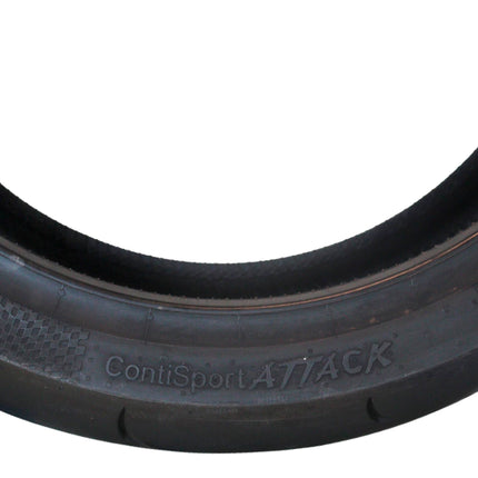 Continental ContiSportAttack  120/70ZR17 Front and 180/55ZR17 Rear Motorcycle Tires - High Performance Sport Touring Radial Tires for Street Bikes - 120/70-17 Front & 180/55-17