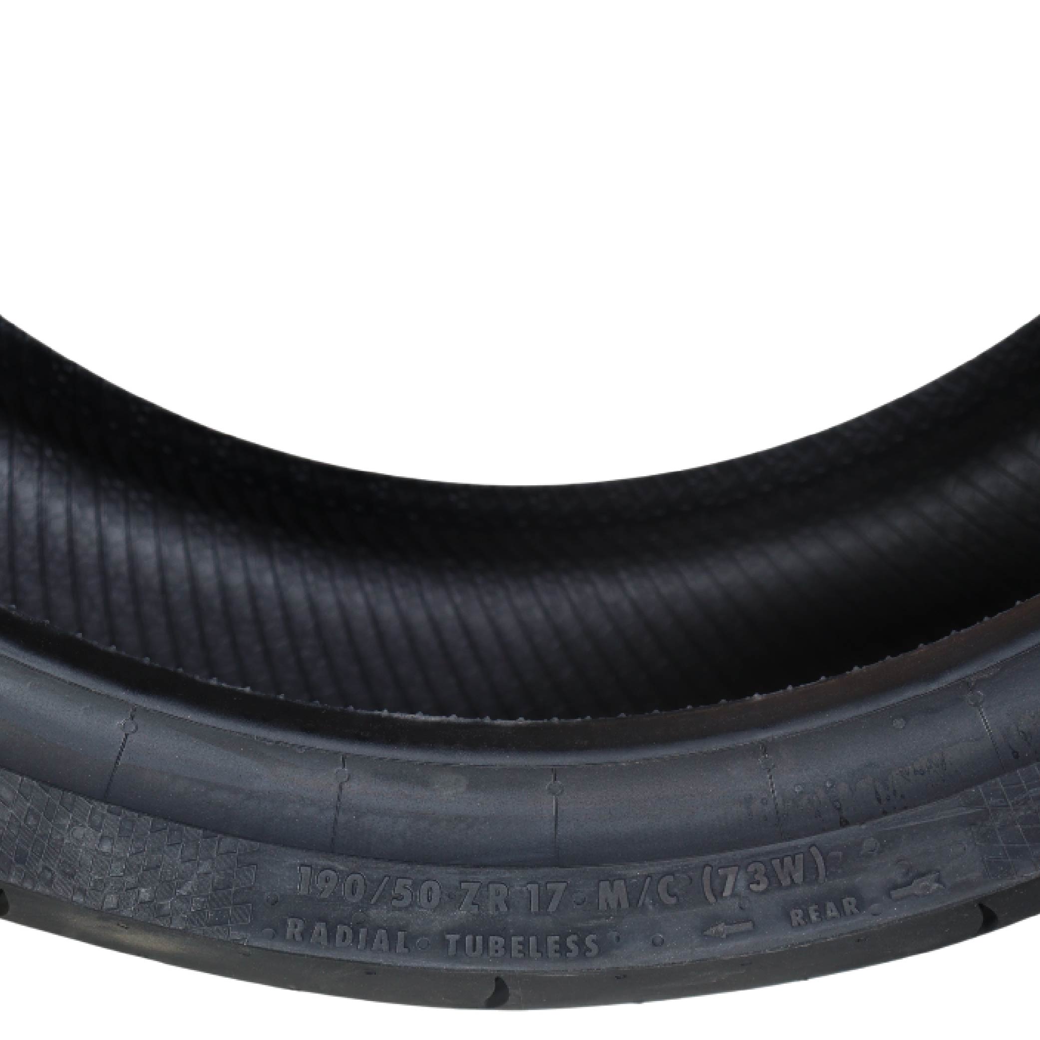 Continental ContiSportAttack 190/50ZR17 Rear Motorcycle Tire - High Performance Sport Touring Radial Tire for Street Bikes 190/50-17