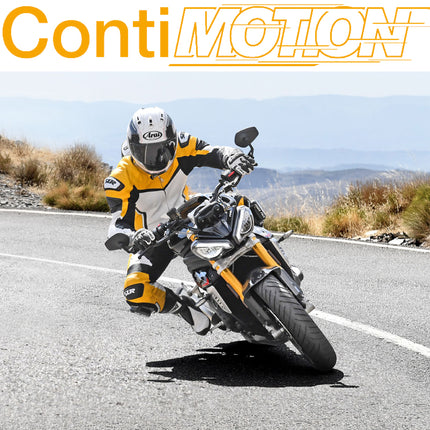 Continental ContiMotion 120/70ZR-17 Front and 180/55ZR-17 Rear Sport Touring Motorcycle Tires (2 Pack)