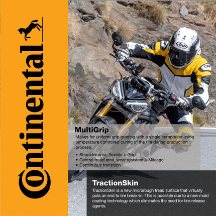 Continental ContiMotion 120/70ZR-17 Front Sport Touring Motorcycle Tire