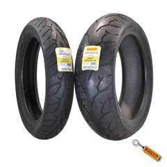 Pirelli Night Dragon 130/80B17 M/CTL 65H Front Tire 170/80B15 M/C 77H GT Motorcycle Rear Tire w/Keychain