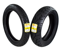 Pirelli Night Dragon 100/90-19 180/60B17 Front Rear Motorcycle Tires Set w/Keychain