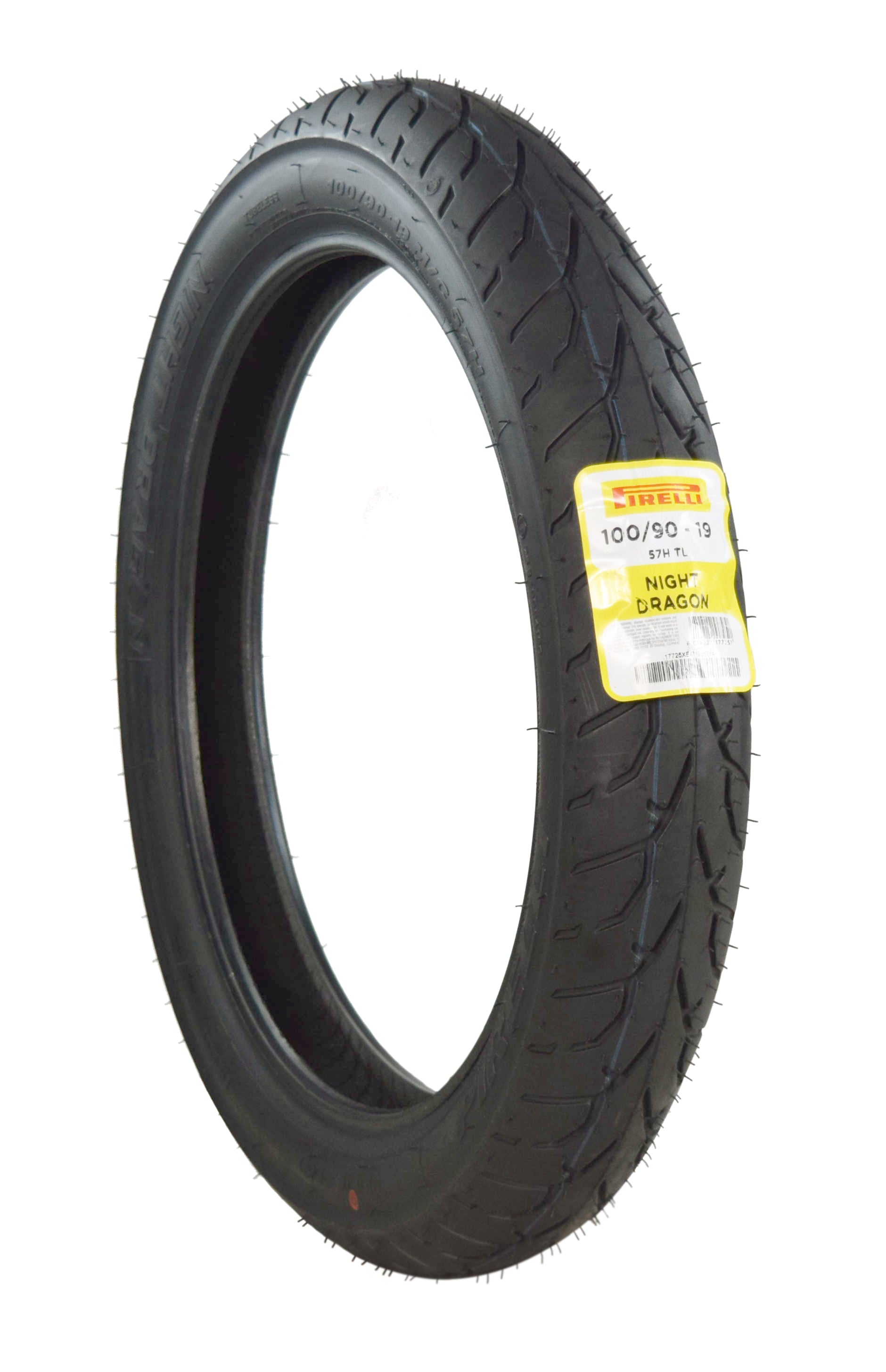 Pirelli Night Dragon 100/90-19 180/60B17 Front Rear Motorcycle Tires Set w/Keychain