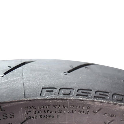 Pirelli Diablo Rosso IV 120/70 ZR 17 M/C Front & 180/55 ZR 17 M/C TL Rear Motorcycle Tire Set - High Performance, Durable for Super Sport Bikes with Keychain