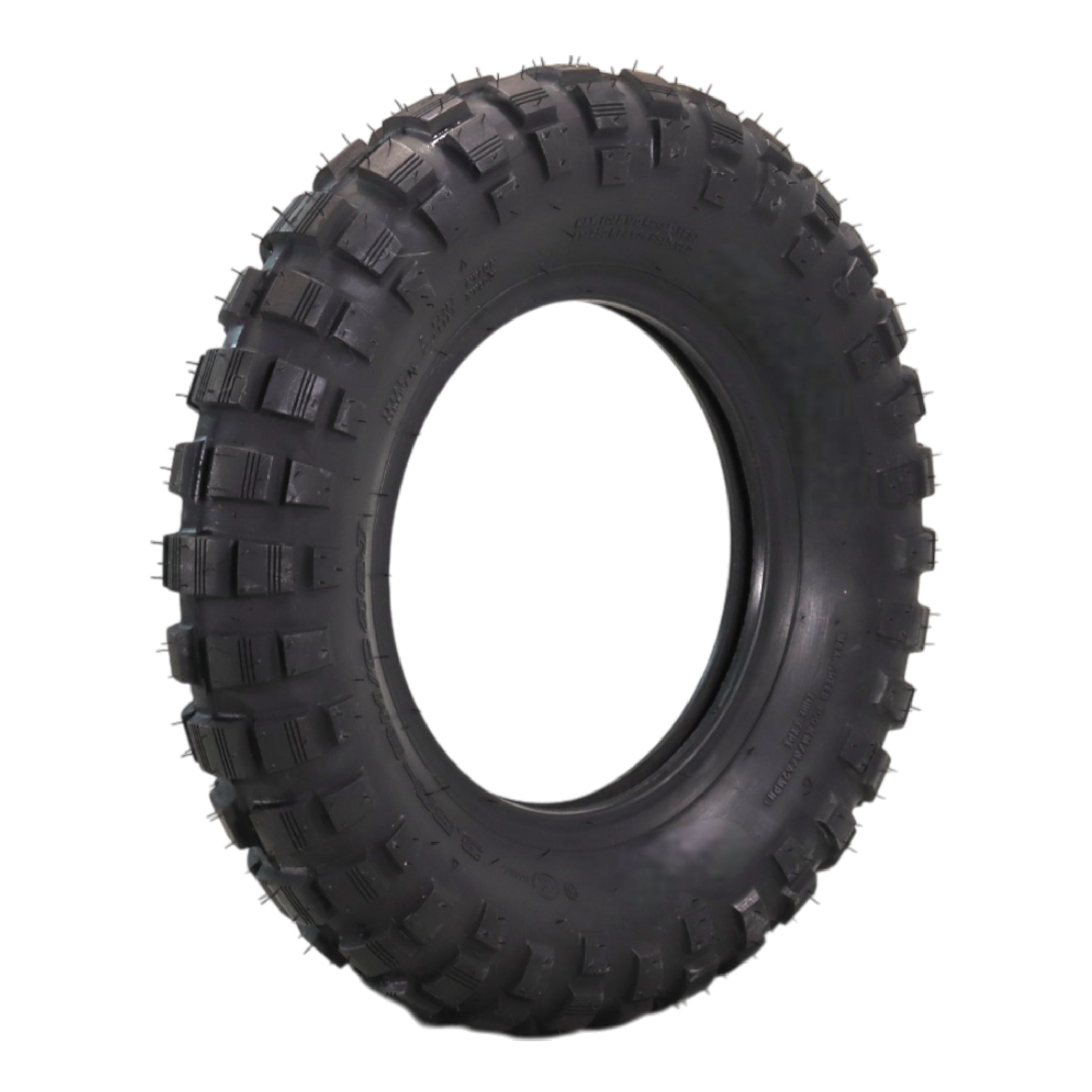 Full Bore 3.50-8 Mini Bike Trail Tire – Heavy-Duty Nylon Carcass, Aggressive Off-Road Tread for Mud & Dirt –  Front or Rear – Universal Fit for Mini Bikes, Trail Bikes & Pit Bikes with tubes (2 Pack)