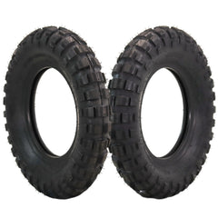 Full Bore 3.50-8 Mini Bike Trail Tire – Heavy-Duty Nylon Carcass, Aggressive Off-Road Tread for Mud & Dirt –  Fits Front or Rear – Universal Fit for Mini Bikes, Trail Bikes & Pit Bikes (2 Pack)